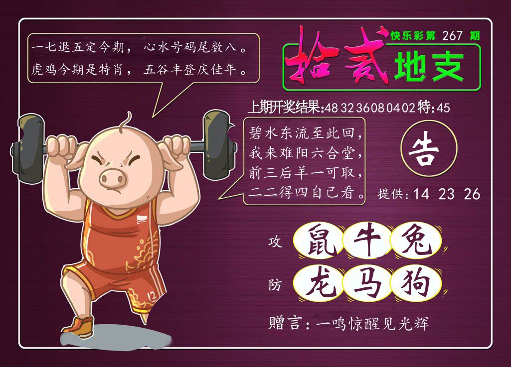 十二地支 第267期