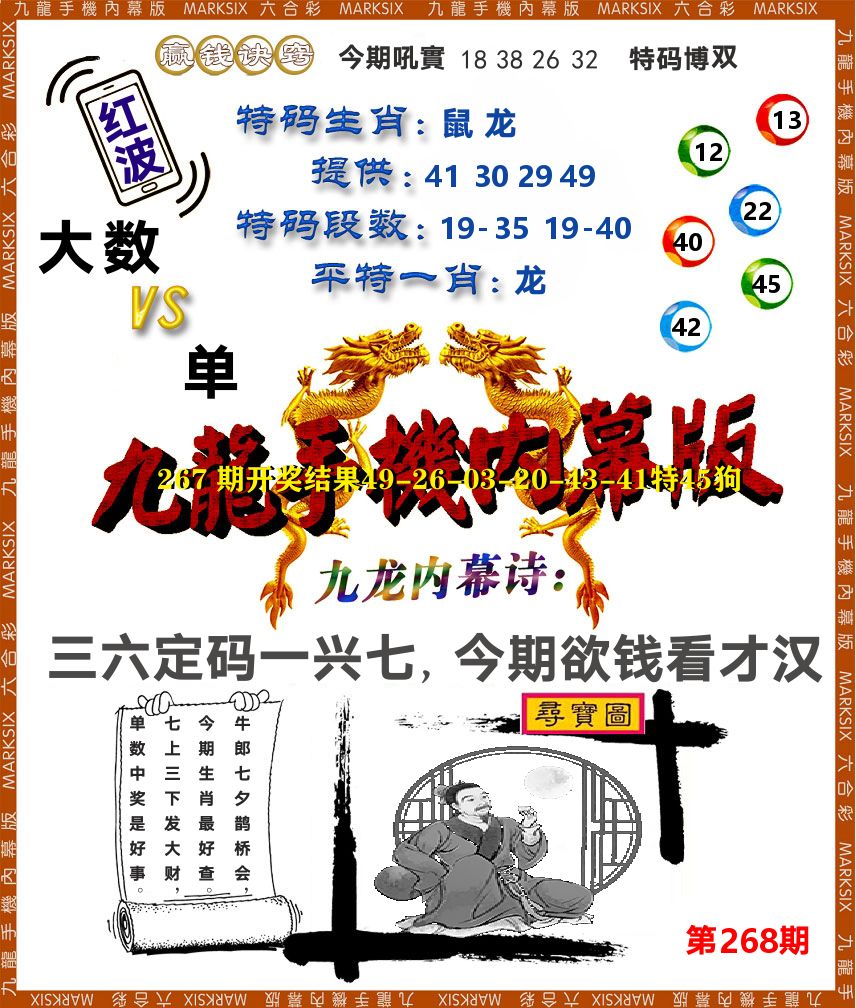 九龙手机内幕 第267期