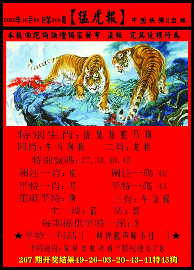 猛虎报 第267期