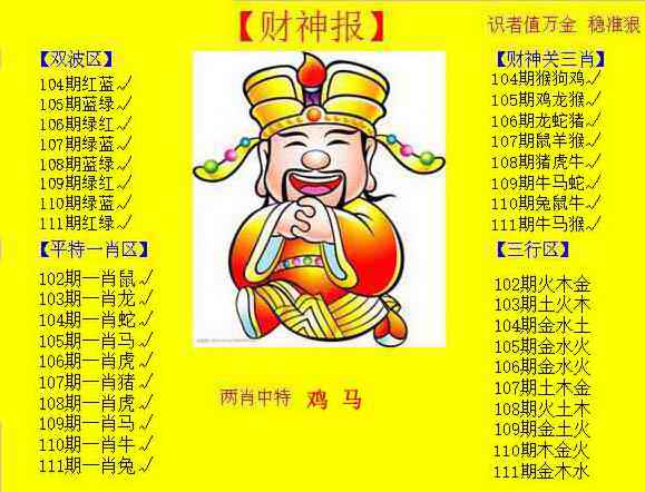 黄色财神报 第111期