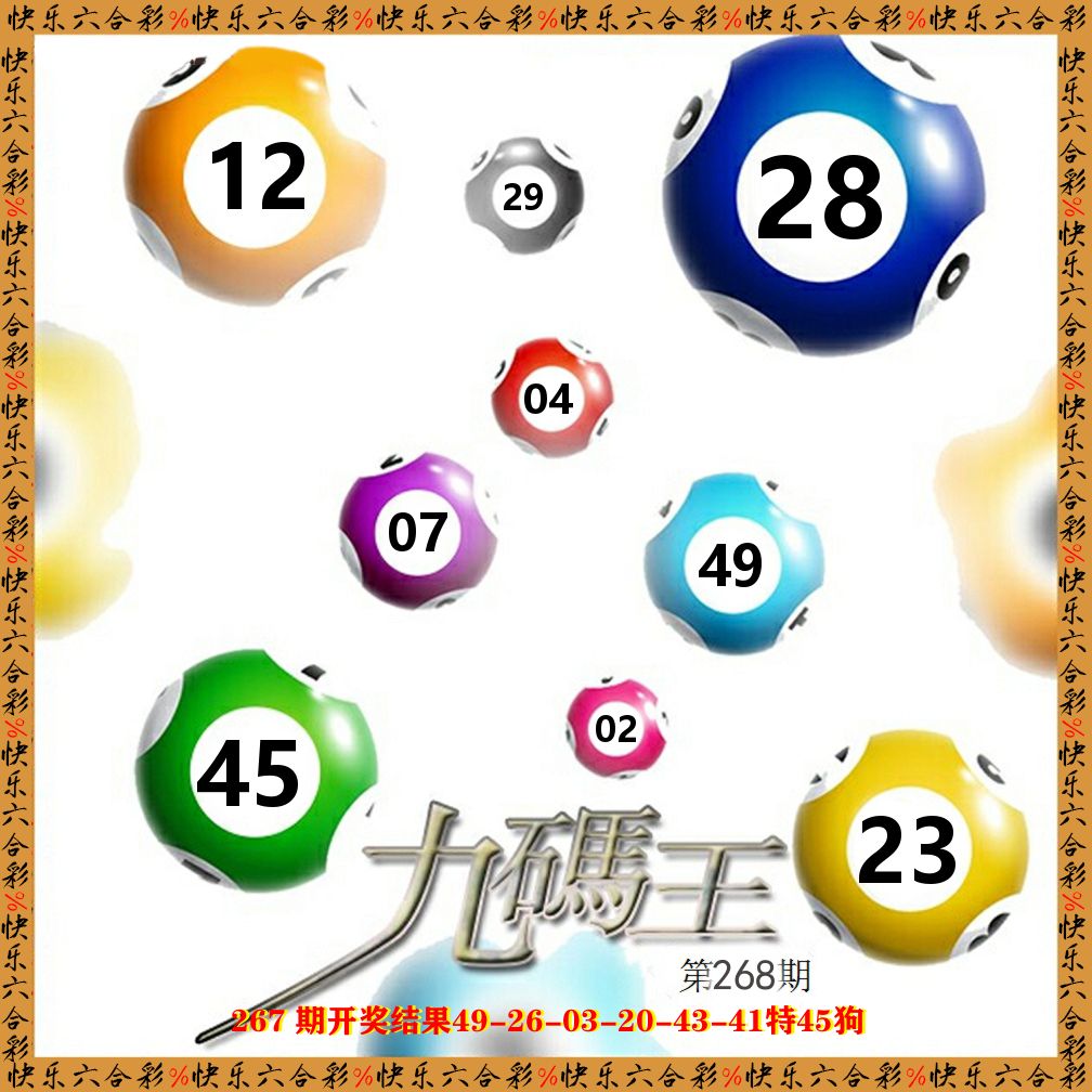 九码王 第267期