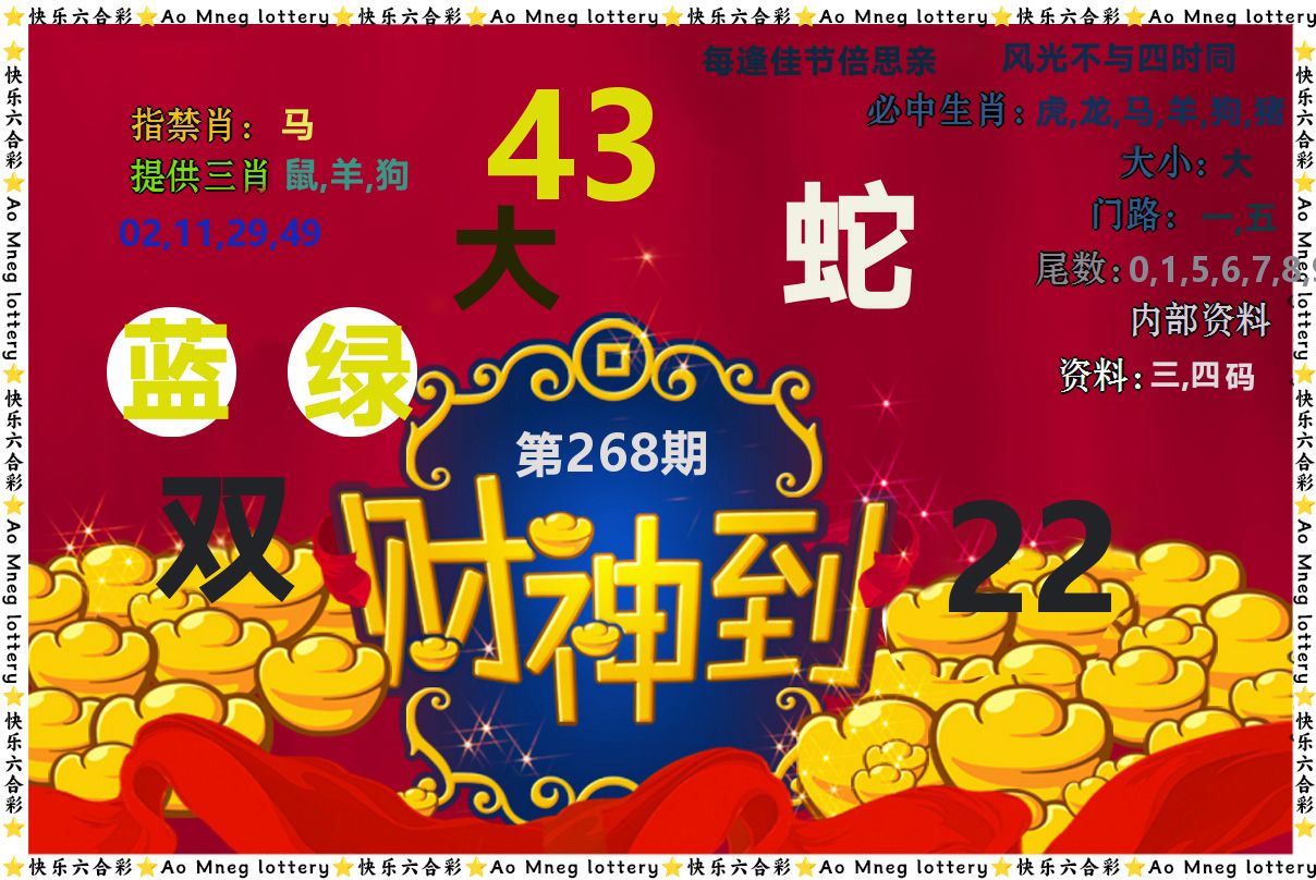 财神到 第267期