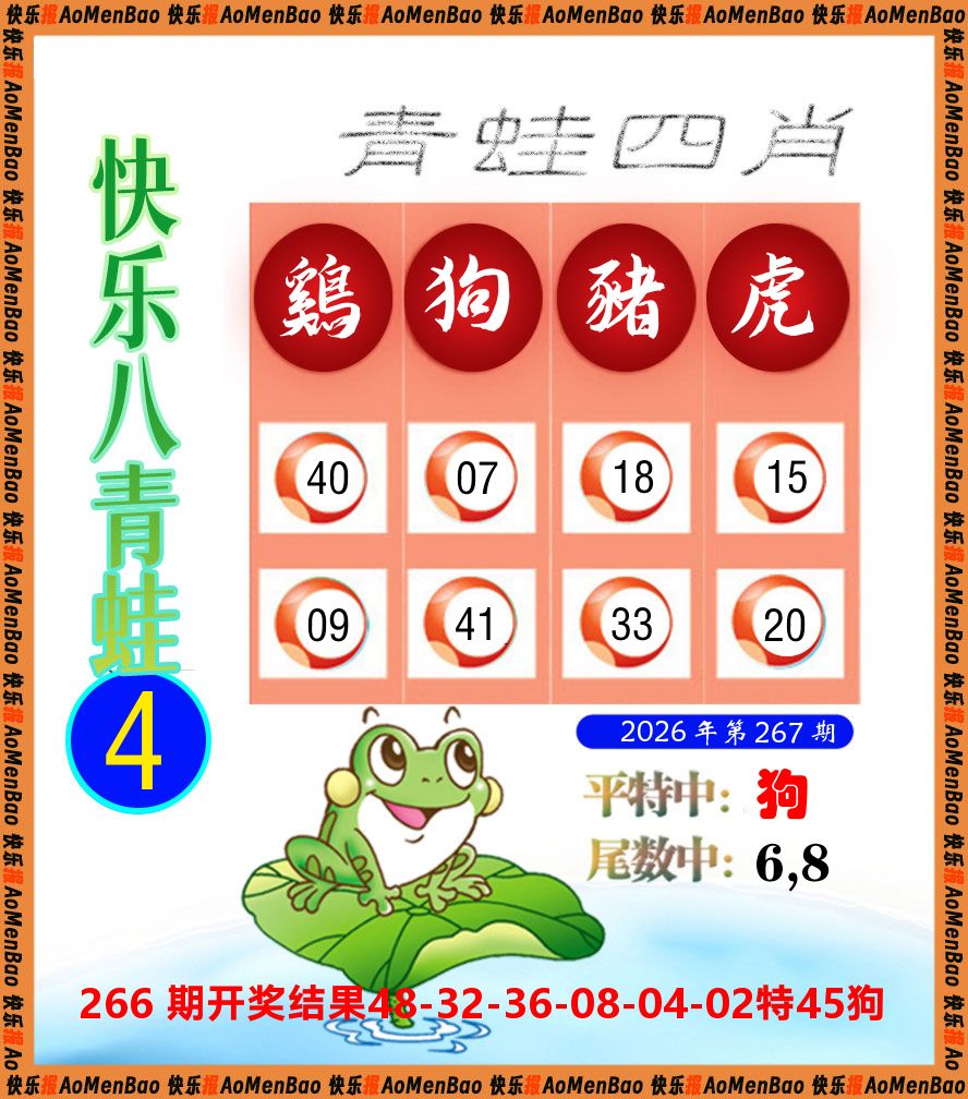 青蛙系列4 第267期