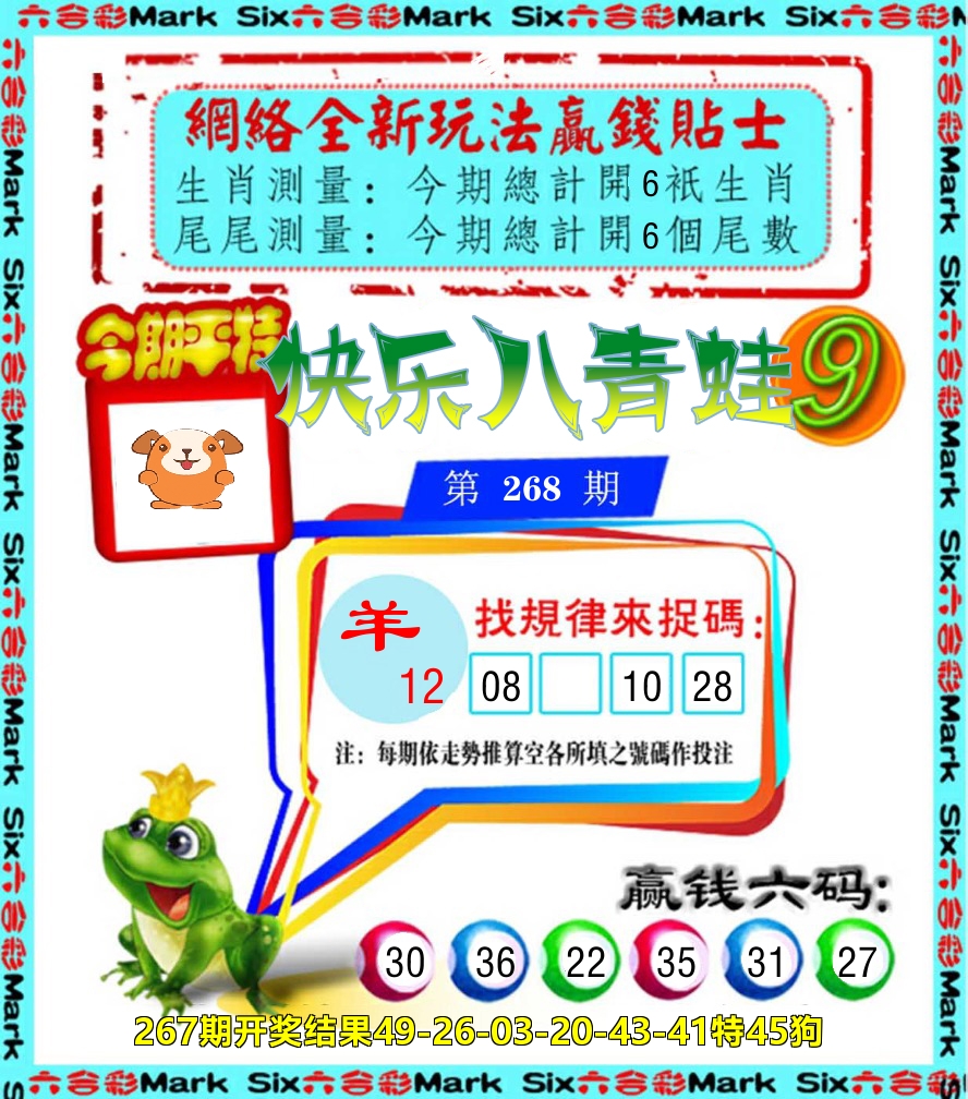 青蛙系列9 第267期