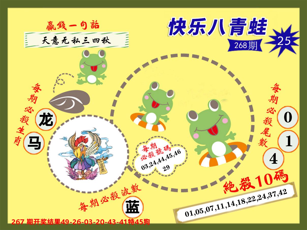 青蛙系列25 第267期