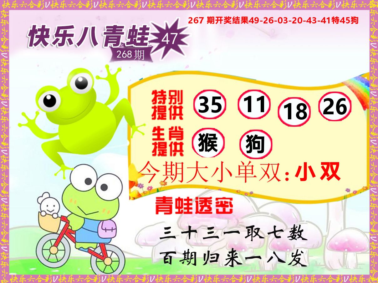 青蛙系列47 第267期