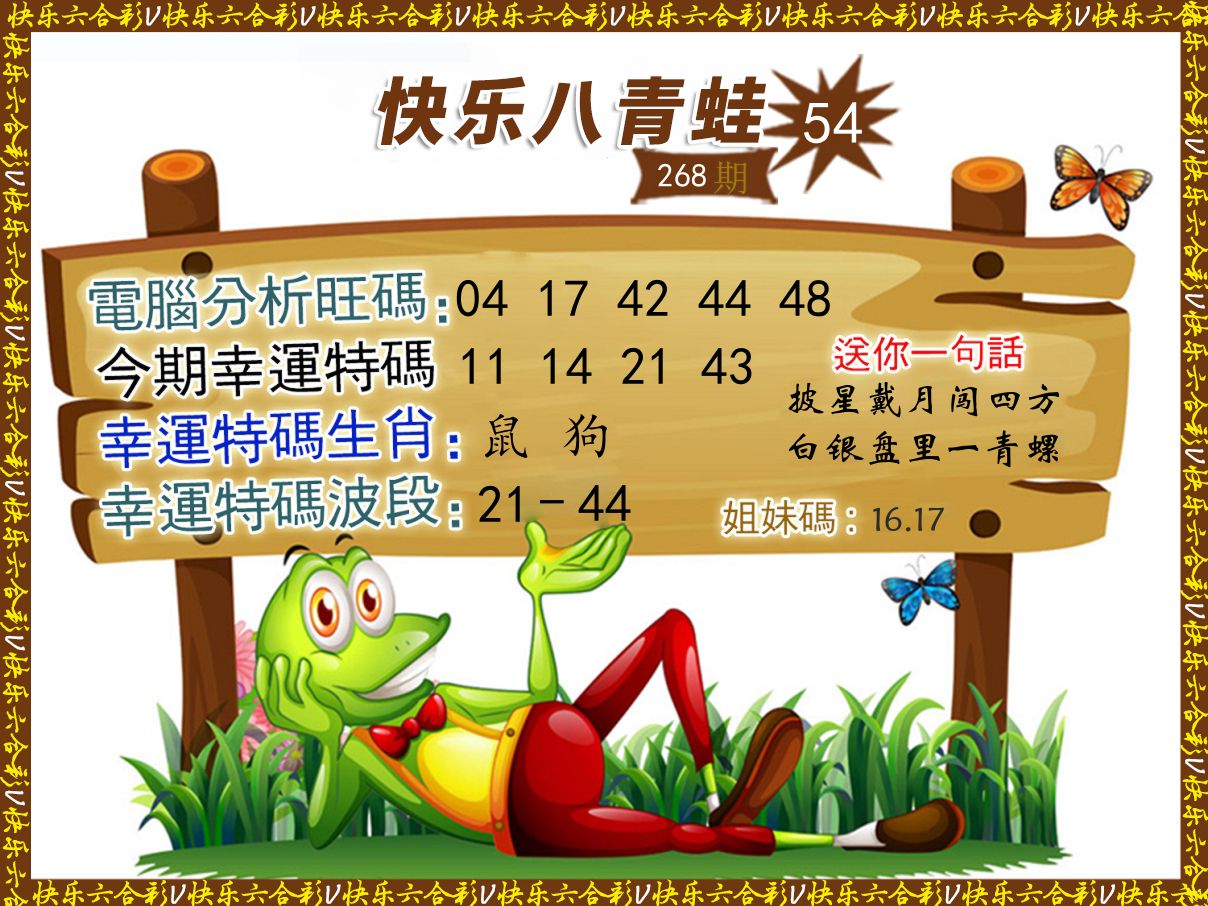 青蛙系列54 第267期