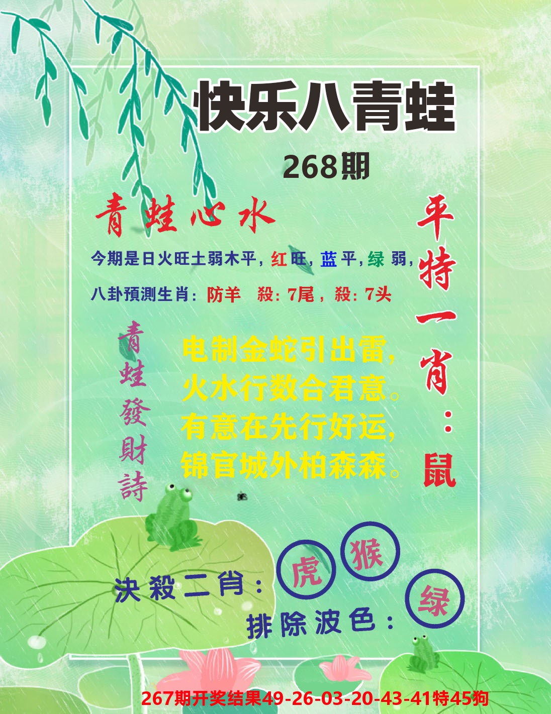 快乐八致富经C 第267期