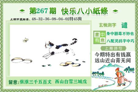解小纸条 第267期
