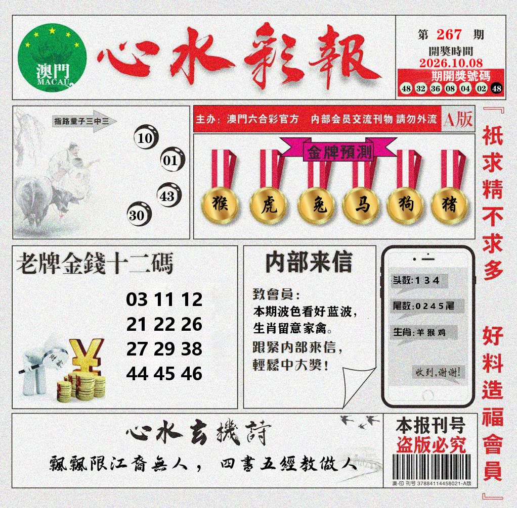 心水彩报 第267期