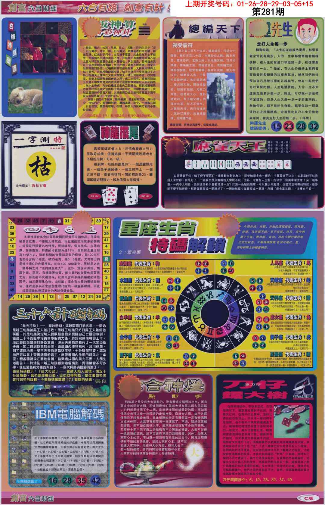 创富C 第281期