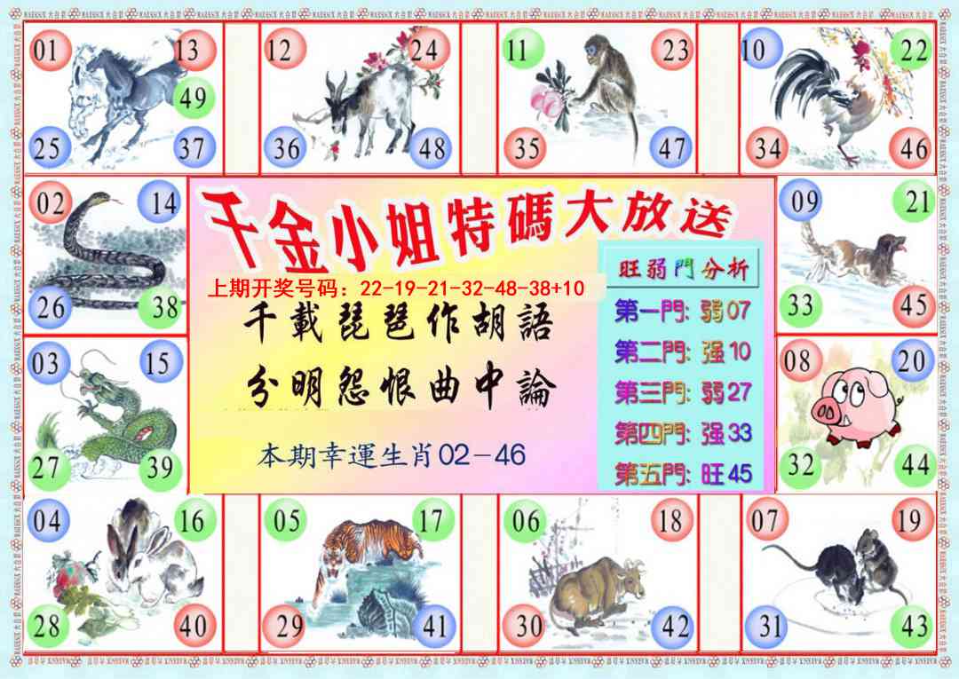 千金小姐B版 第281期