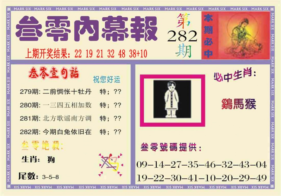 叁零内幕报 第281期