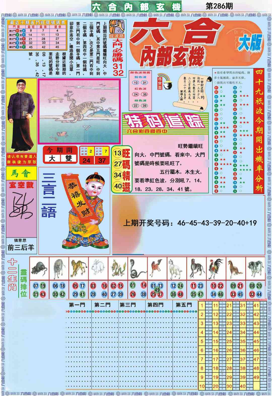 六合内部A加大版 第281期