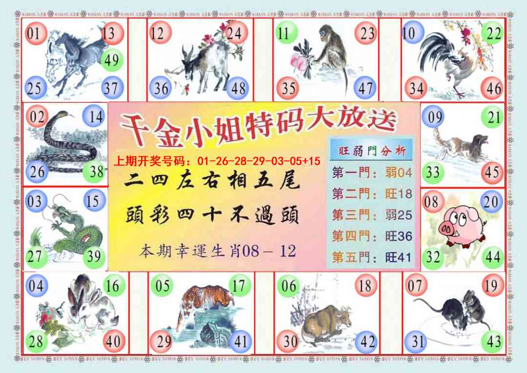 (新版)千金小姐B 第281期