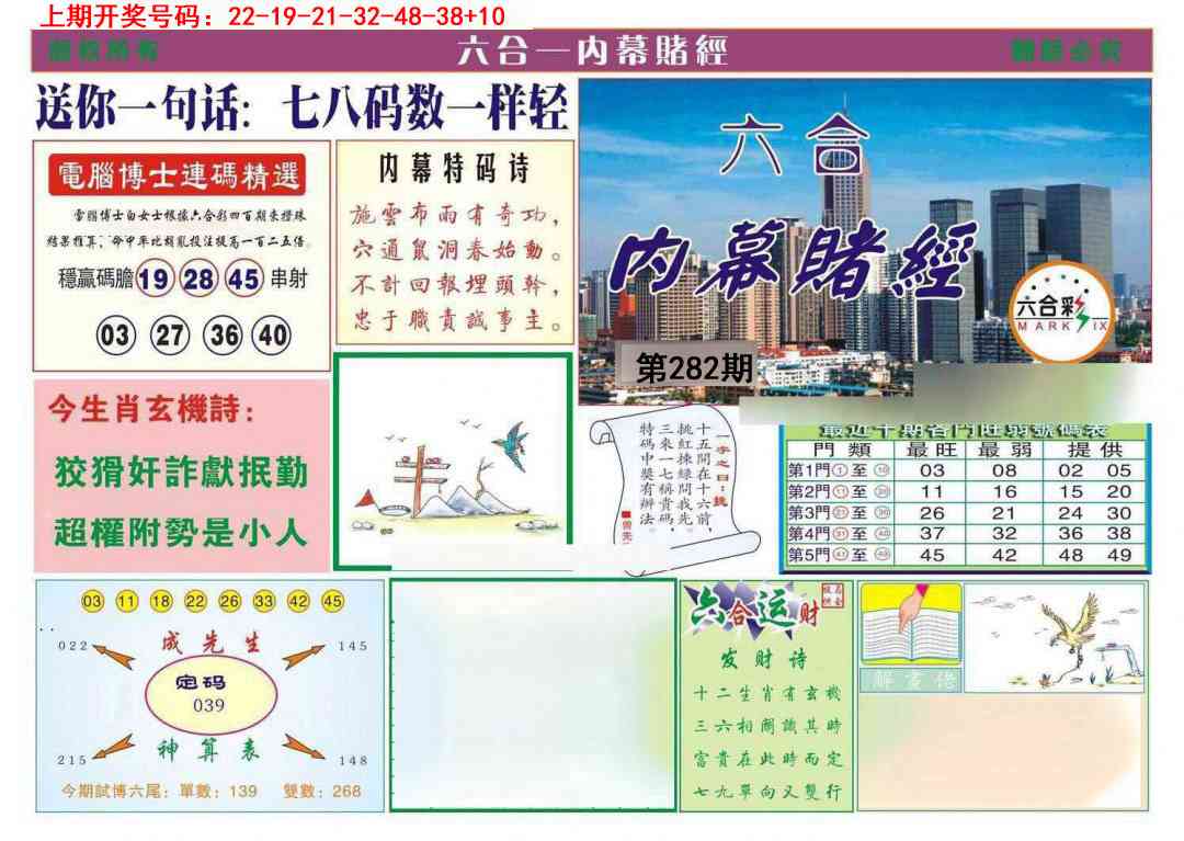 内幕赌经 第281期