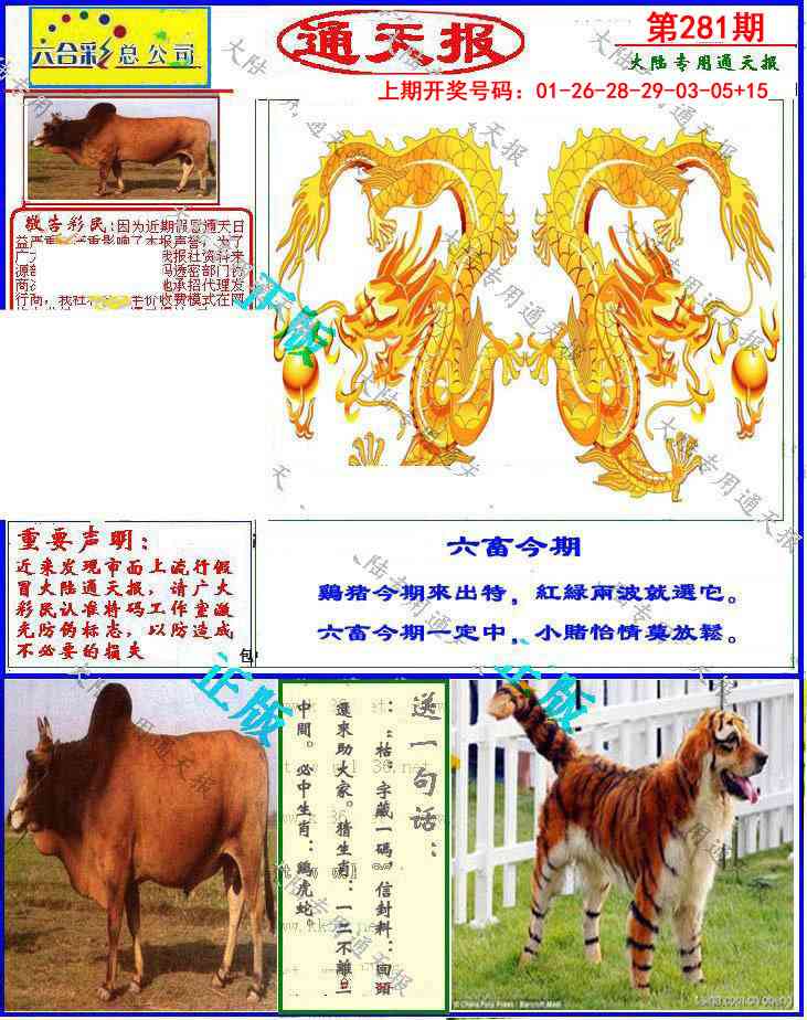 大陆通天报 第281期