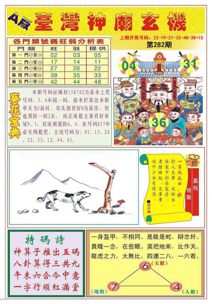 台湾神庙A 第281期