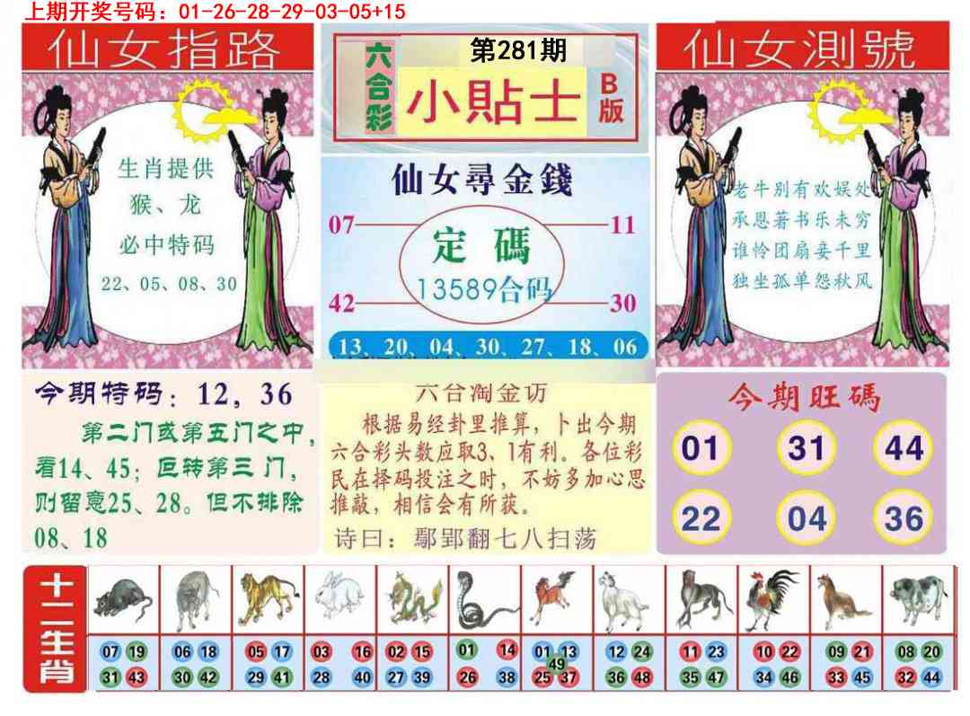 小贴士B 第281期