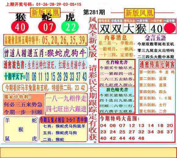 二代凤凰报 第281期