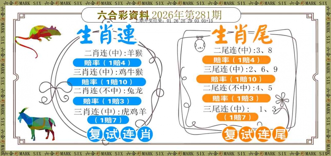 复试连 第281期