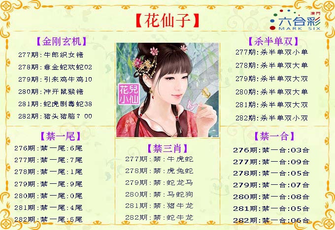 花仙子 第281期