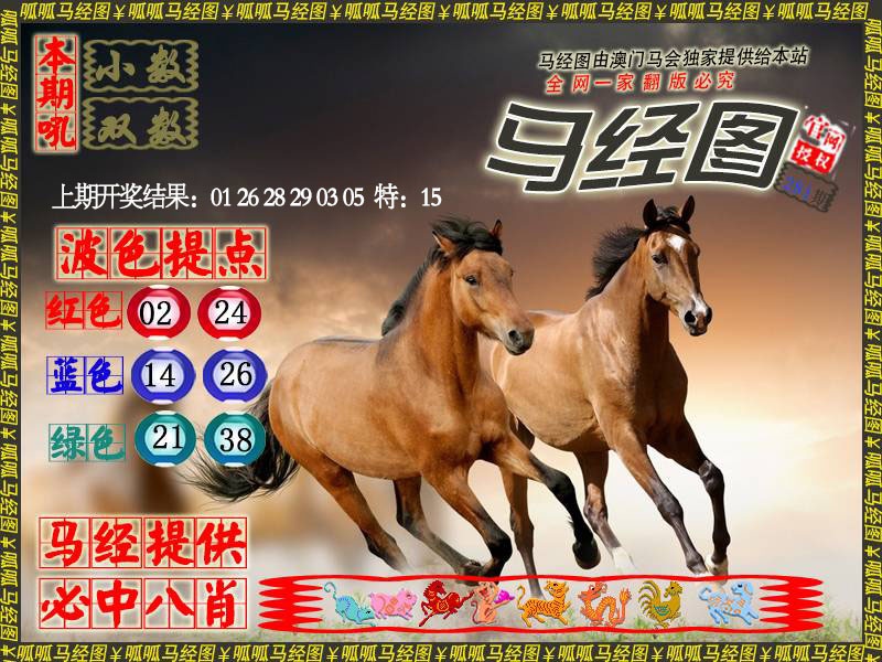 马经3 第281期