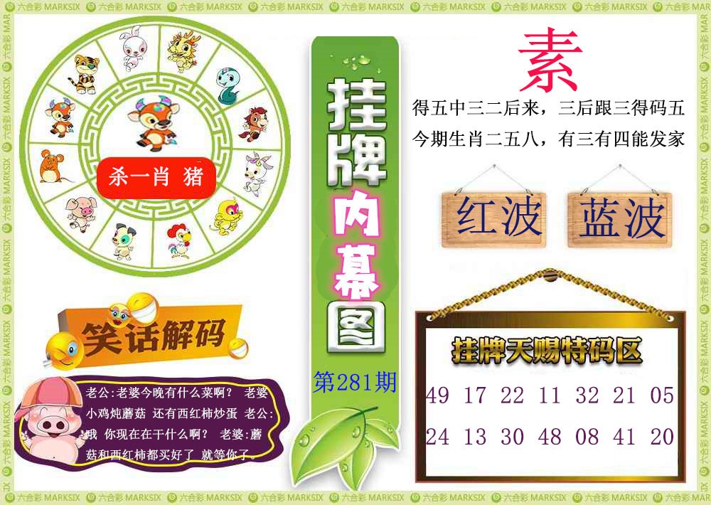 挂牌内幕图 第281期