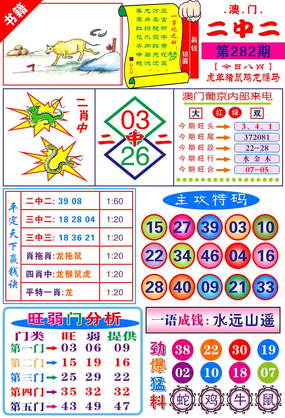 澳门平天下 第282期