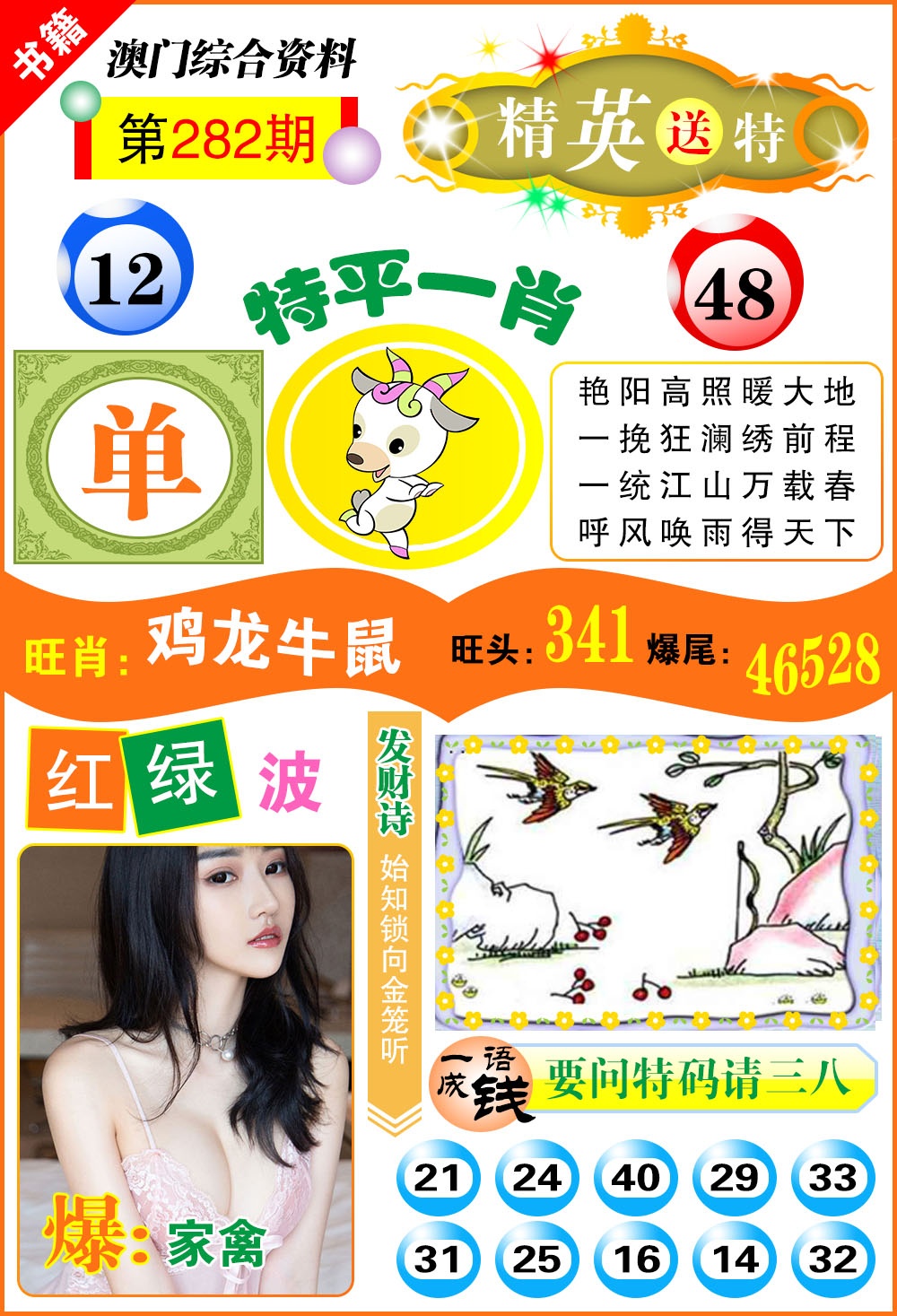 澳门综合资料 第281期