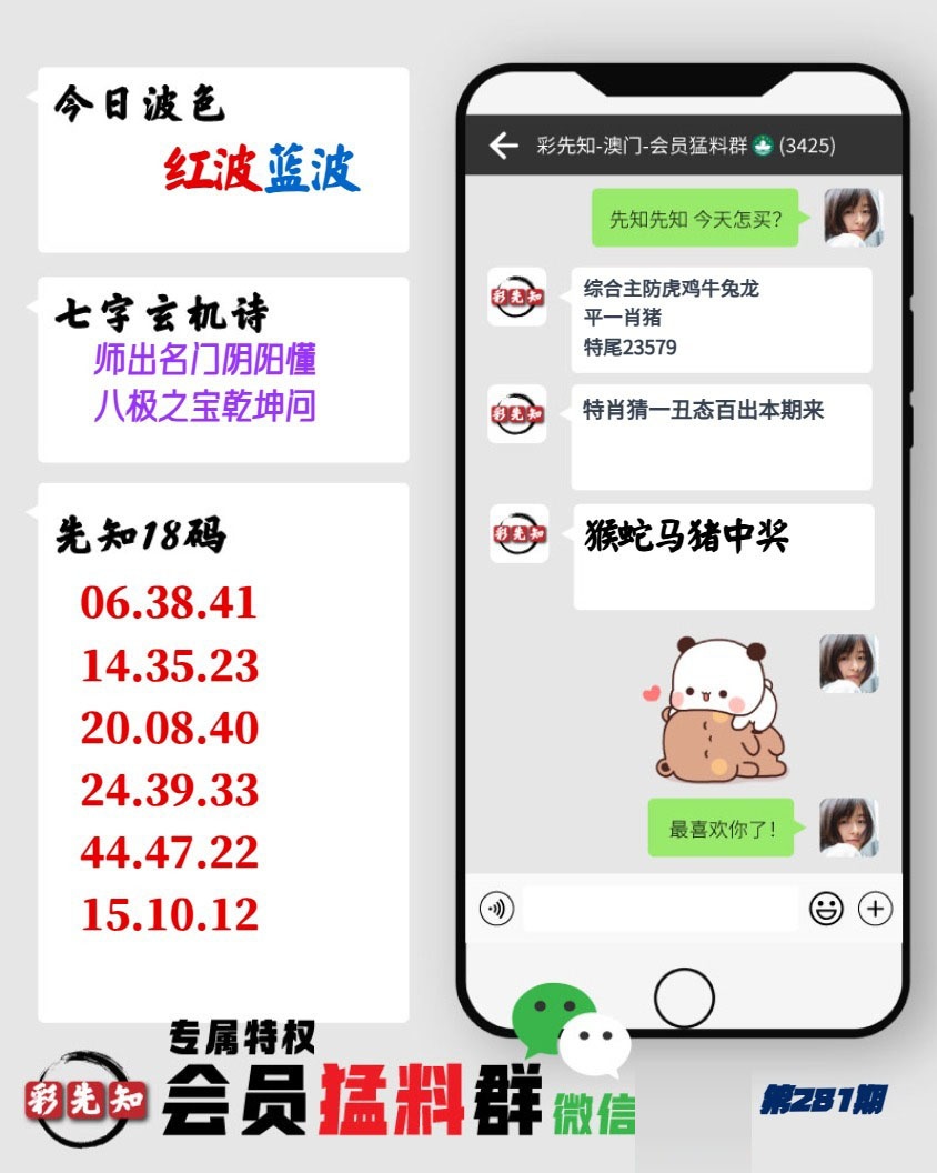 彩先知猛料群1 第280期