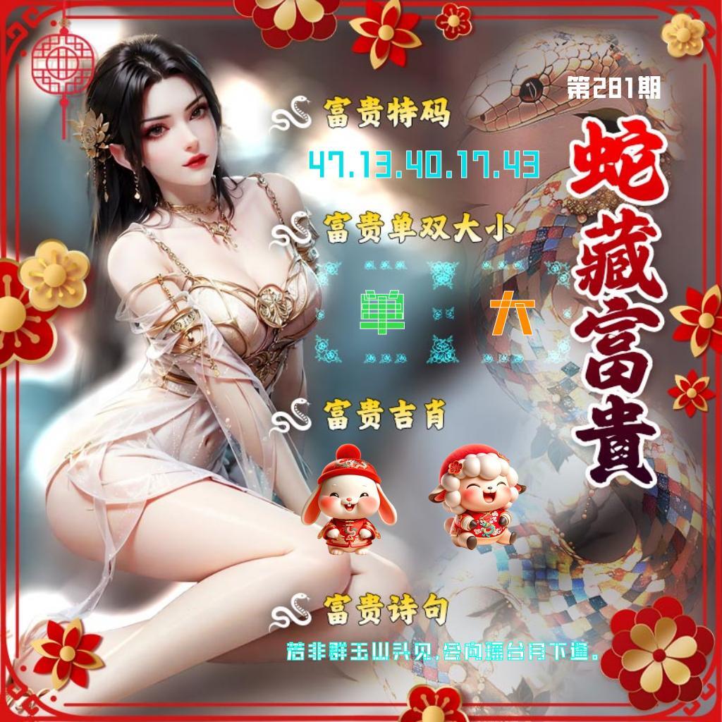 蛇藏富貴 第280期