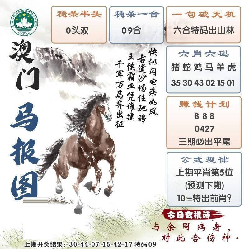 澳门马报图 第281期