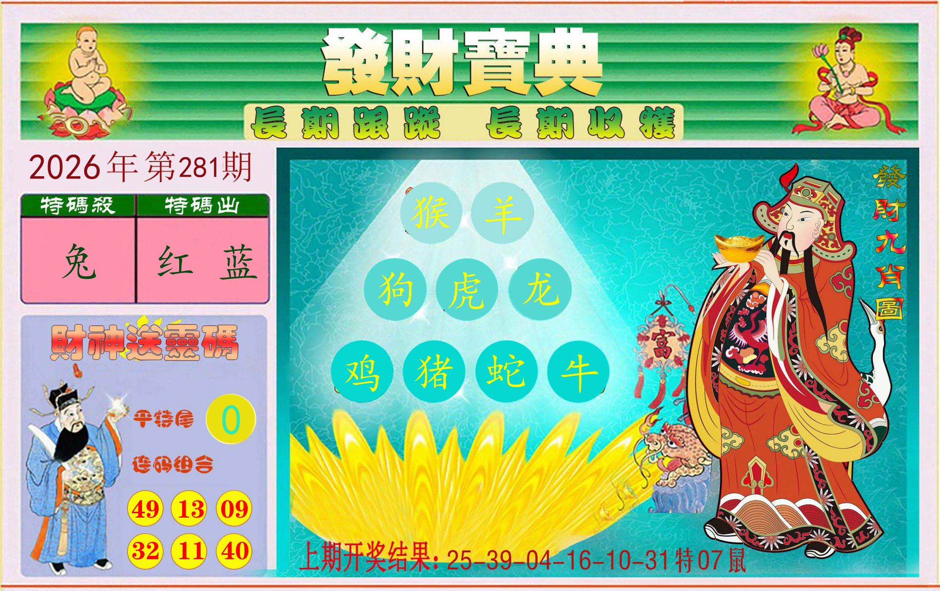 发财宝典 第281期