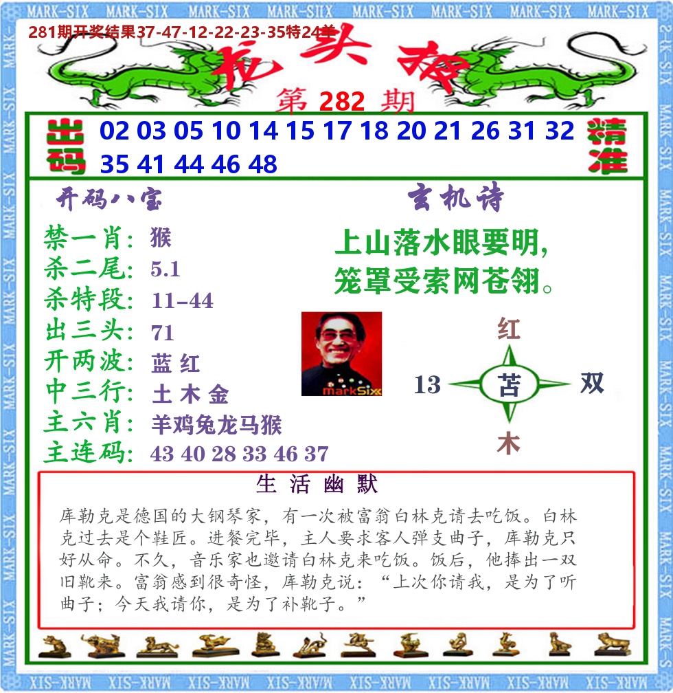 澳门龙头报 第281期