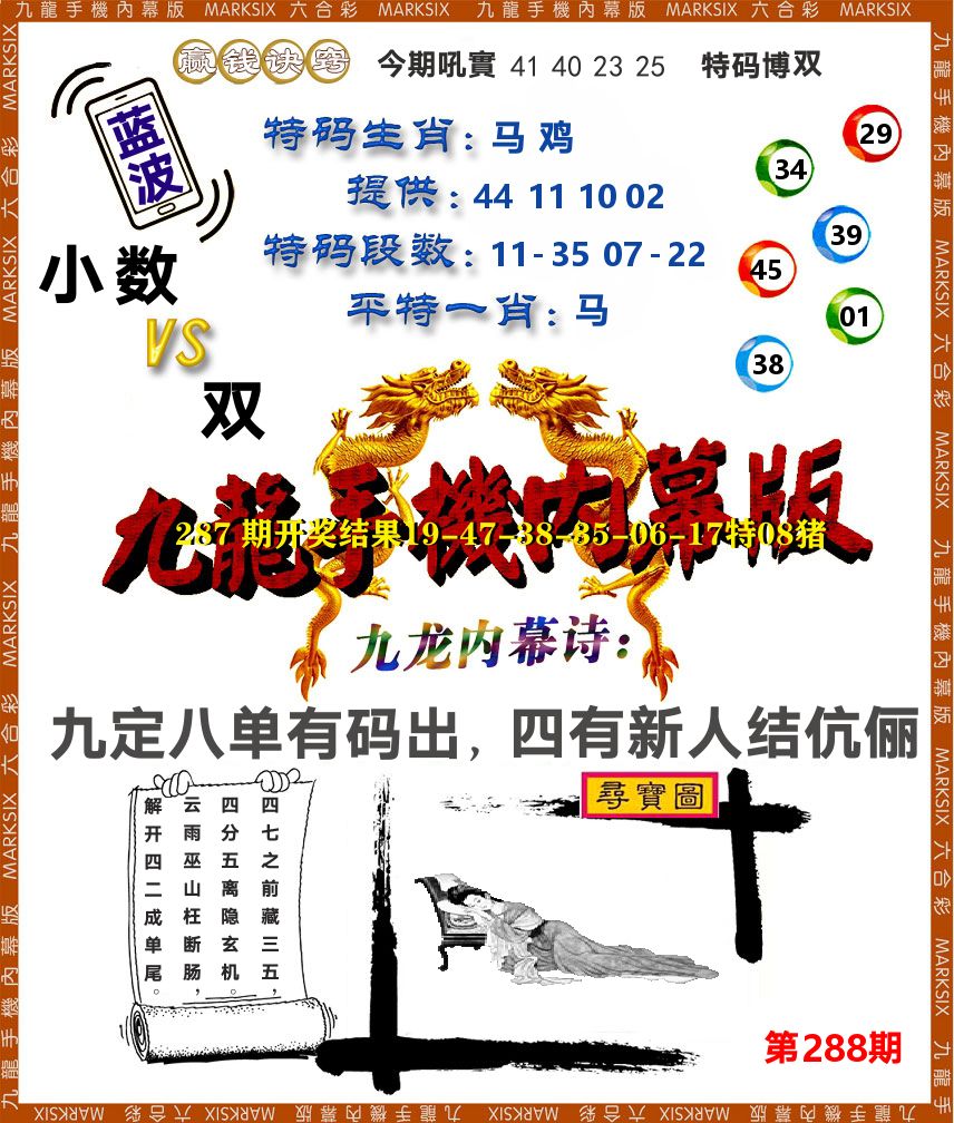 九龙手机内幕 第281期