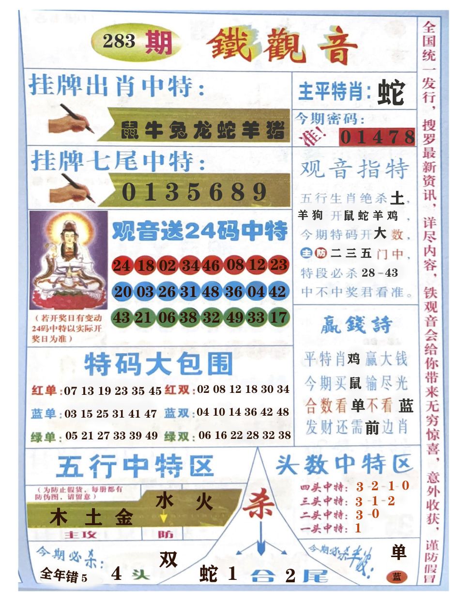 铁观音 第281期