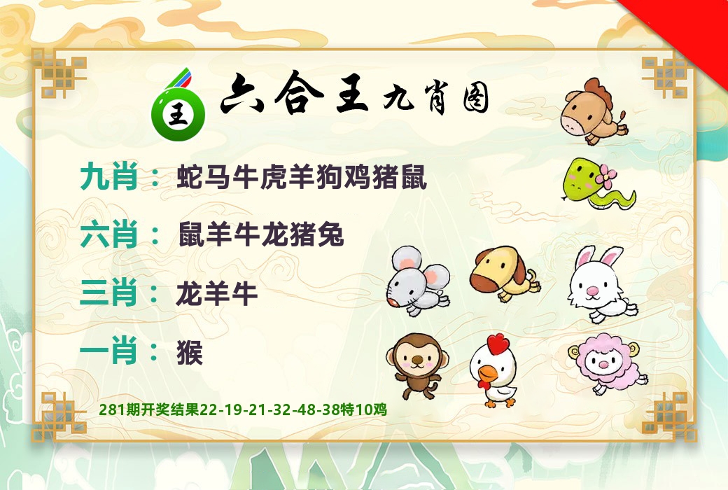 六合王九肖图 第281期