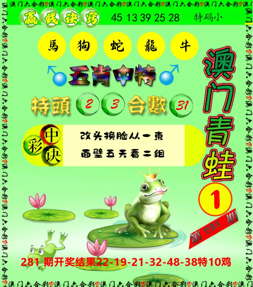 青蛙系列1 第281期