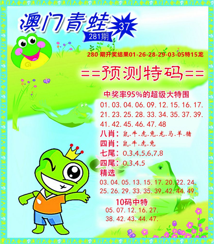 青蛙系列37 第281期