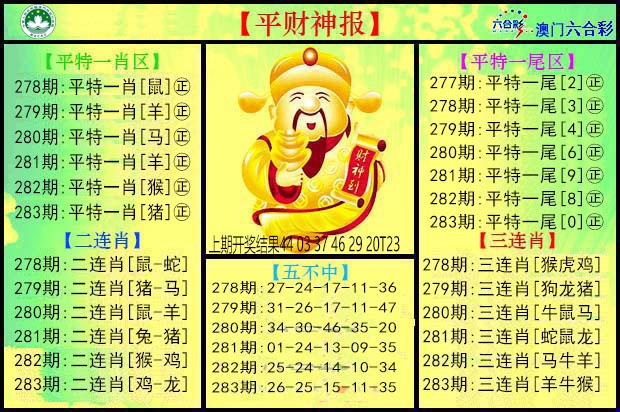 平财神 第281期