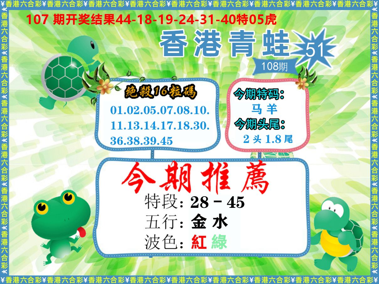 青蛙系列51 第108期
