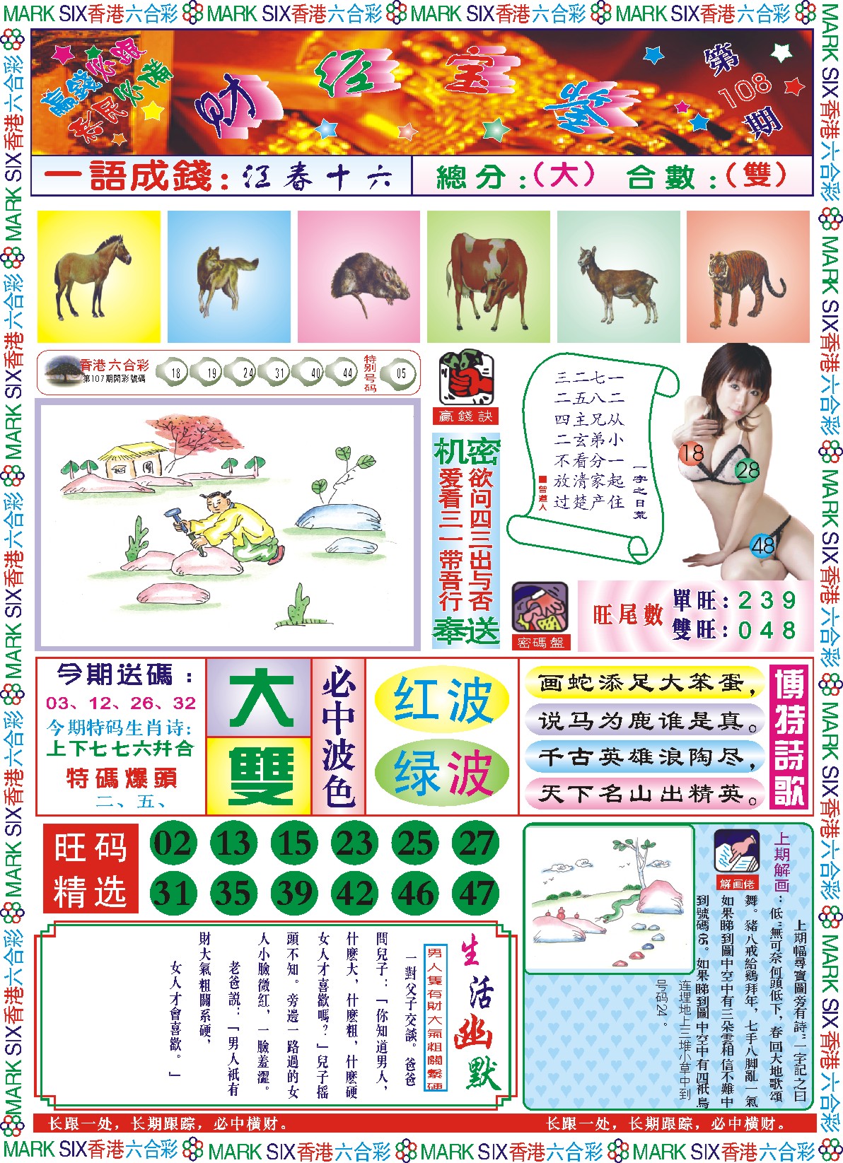 118财经宝鉴(新图) 第108期