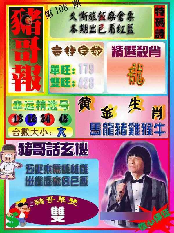 猪哥报 第108期