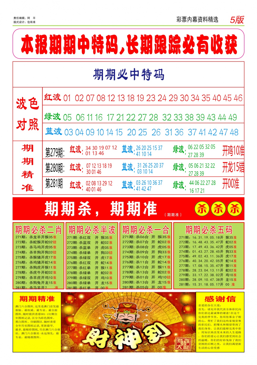 特码王D 第281期