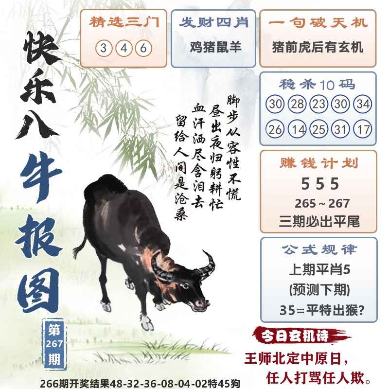 快乐八牛报图