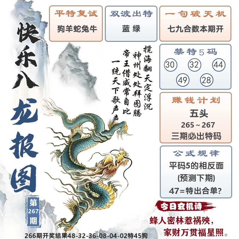快乐八龙报图