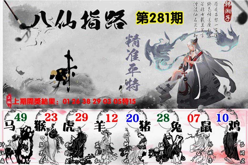 八仙指路 第281期