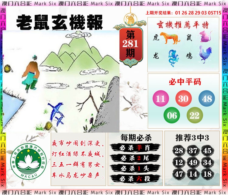 老鼠玄机报 第281期
