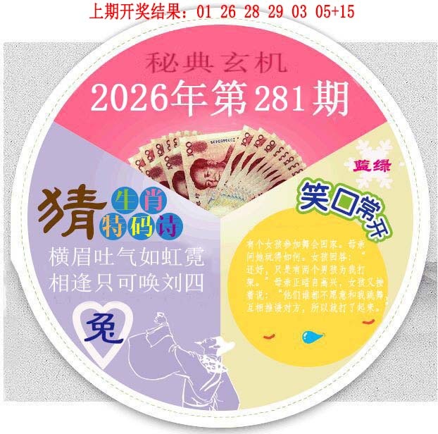 六合秘典 第281期